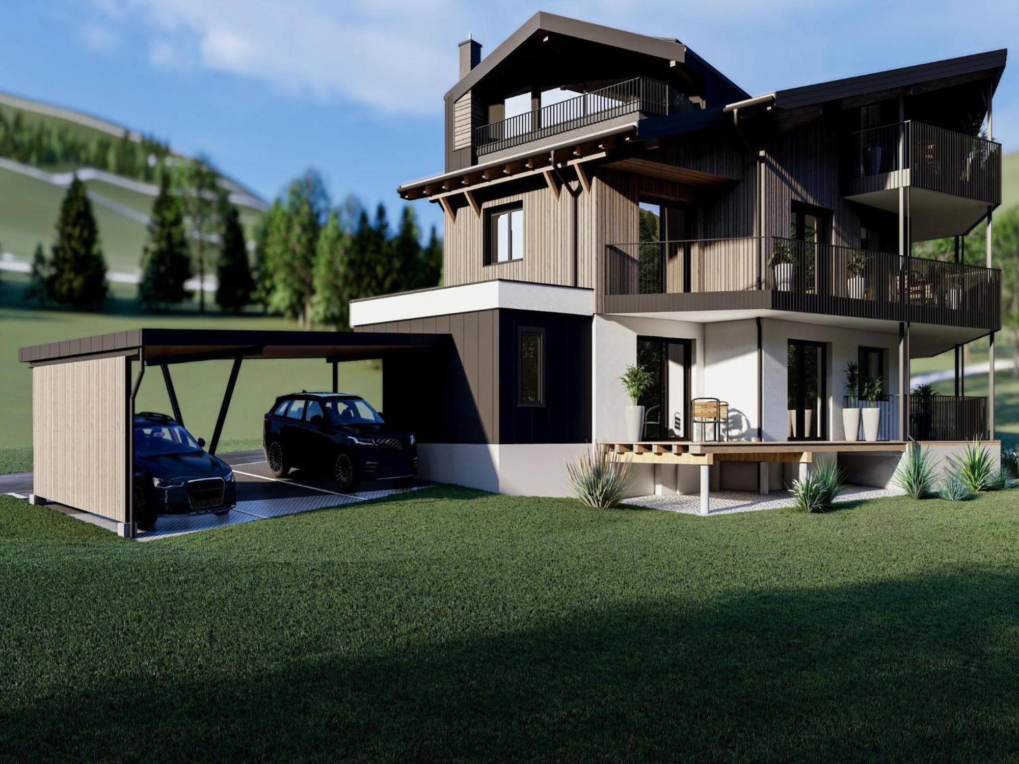 Bergzeit Flat Saalbach Directly On The Ski Piste Ngoại thất bức ảnh