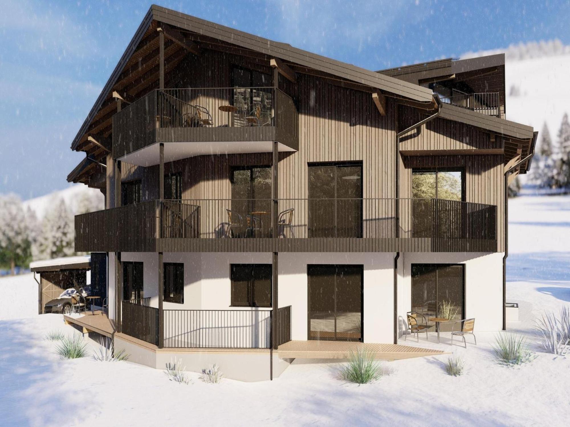 Bergzeit Flat Saalbach Directly On The Ski Piste Ngoại thất bức ảnh