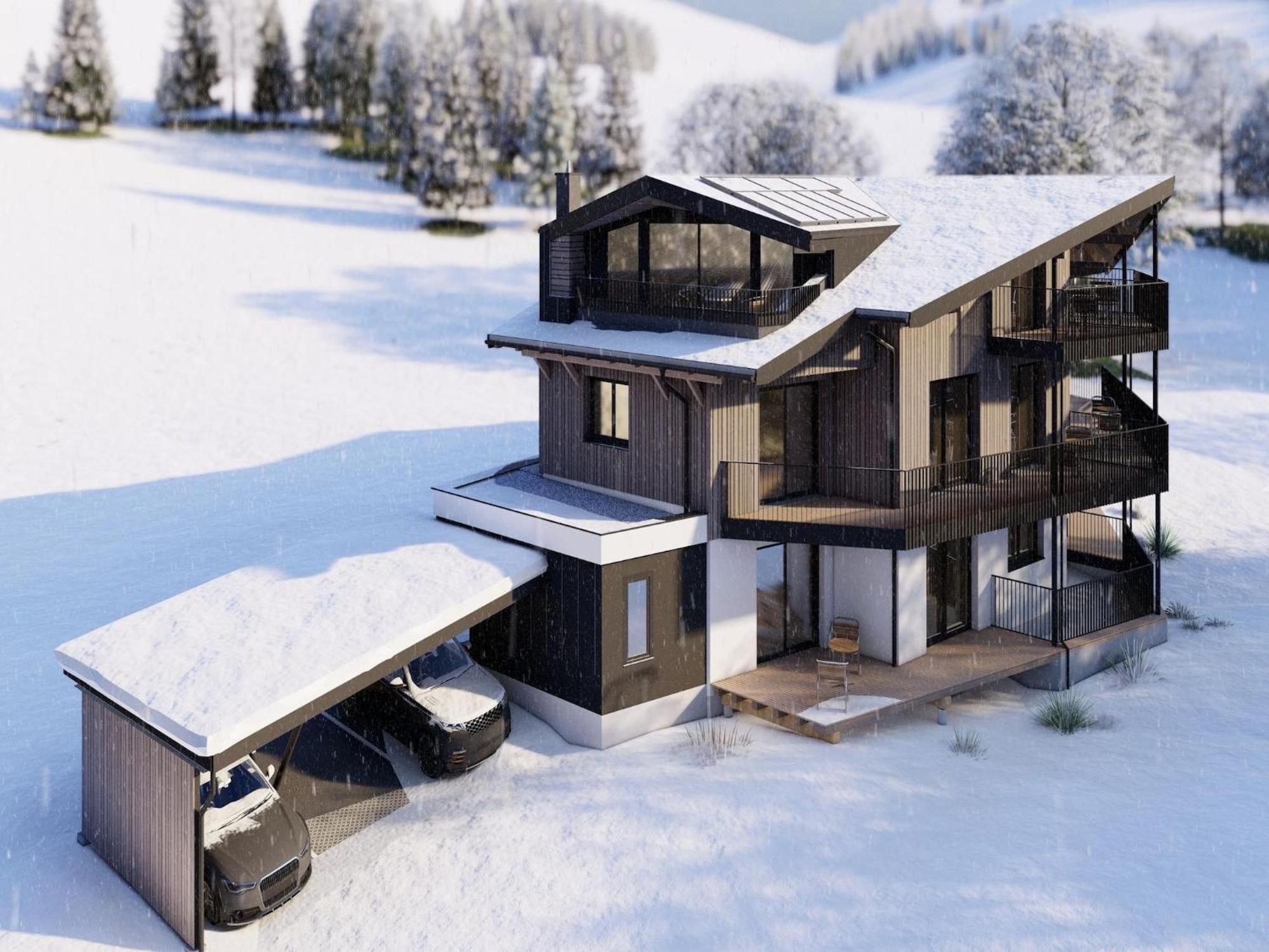 Bergzeit Flat Saalbach Directly On The Ski Piste Ngoại thất bức ảnh